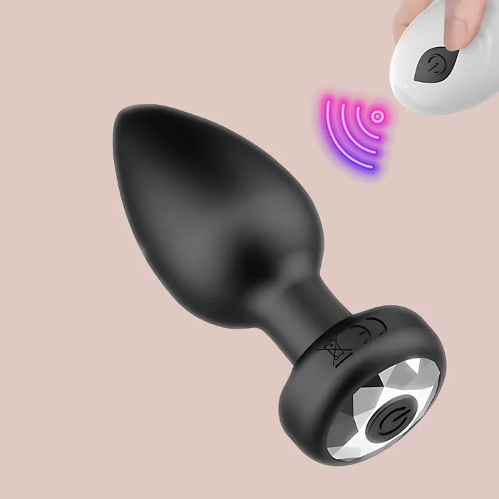 House of Chastity Male Sex Toys Wireless Remote Control Vibrating Anal Plug