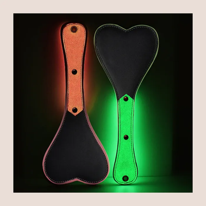 House of Chastity Vibrators Luminous BDSM Spanking Paddle