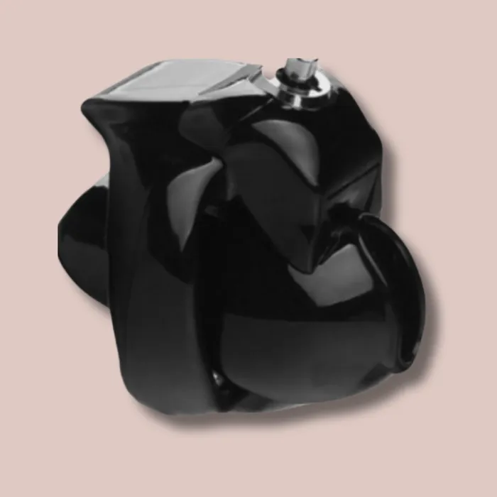 HT V5 Black Chastity Cage New Lock Design House of Chastity Male Sex Toys