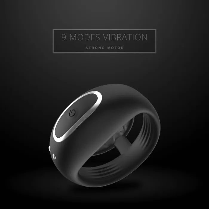 Intimate Duo Ring Vibrating Double Cock Ring FRISKY BUSINESS SG Male Sex Toys