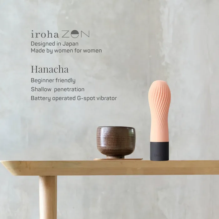 Iroha Zen Hanacha Ribbed G Spot Massager FRISKY BUSINESS SG Female Sex Toys