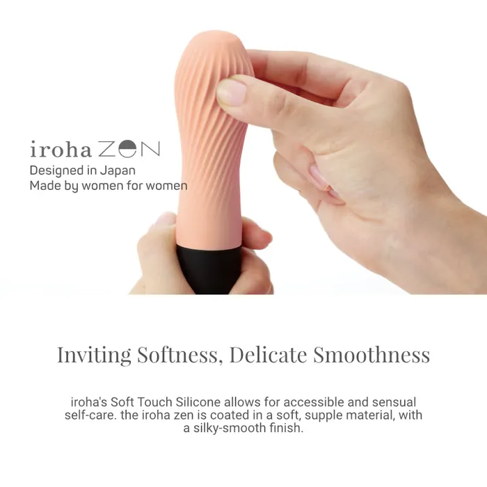 Iroha Zen Hanacha Ribbed G Spot Massager FRISKY BUSINESS SG Female Sex Toys