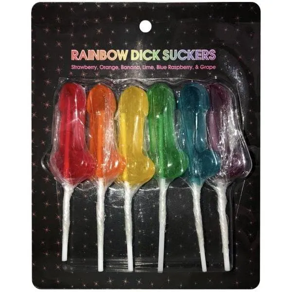 Kheper Games Anal Edibles Rainbow Dick Suckers