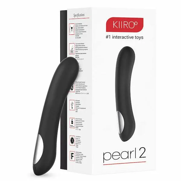 Kiiroo Vibrators Kiiroo Pearl2 Interactive GSpot Vibrator