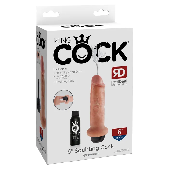 King Cock 6 Squirting Cock Flesh King Cock Dildos King Cock 6 Squirting Cock Flesh King Cock Dildos