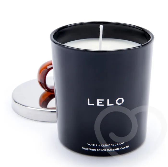 LELO Flickering Touch Massage Candle Vanilla Crme De Cacao Lelo Vibrators