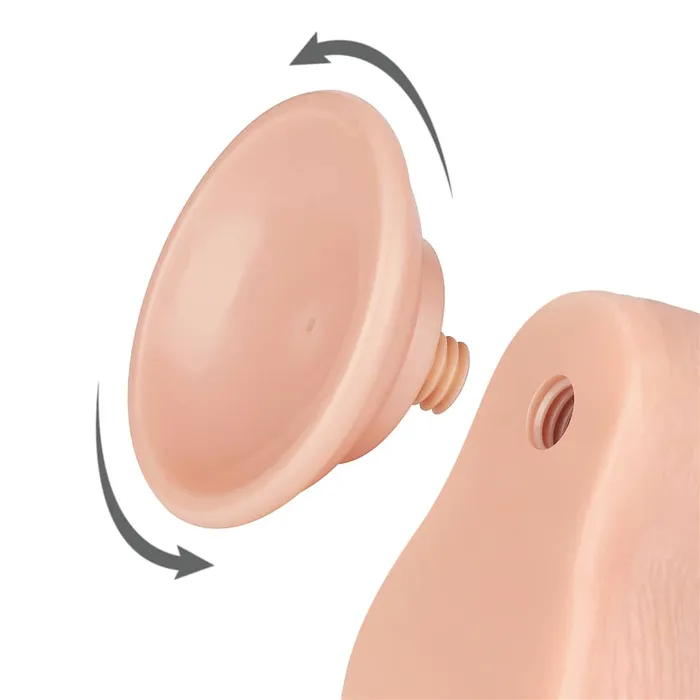 LOVETOY Dildos 75 Sliding Skin Dual Density Dildo Flesh