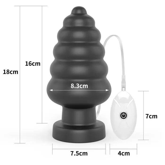 LOVETOY Male Sex Toys 7 King Sized Vibrating Anal Cracker