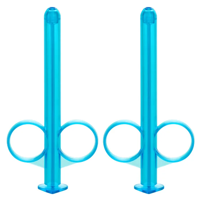 Lube Tube Applicator 2 Pack Blue CalExotics Vibrators