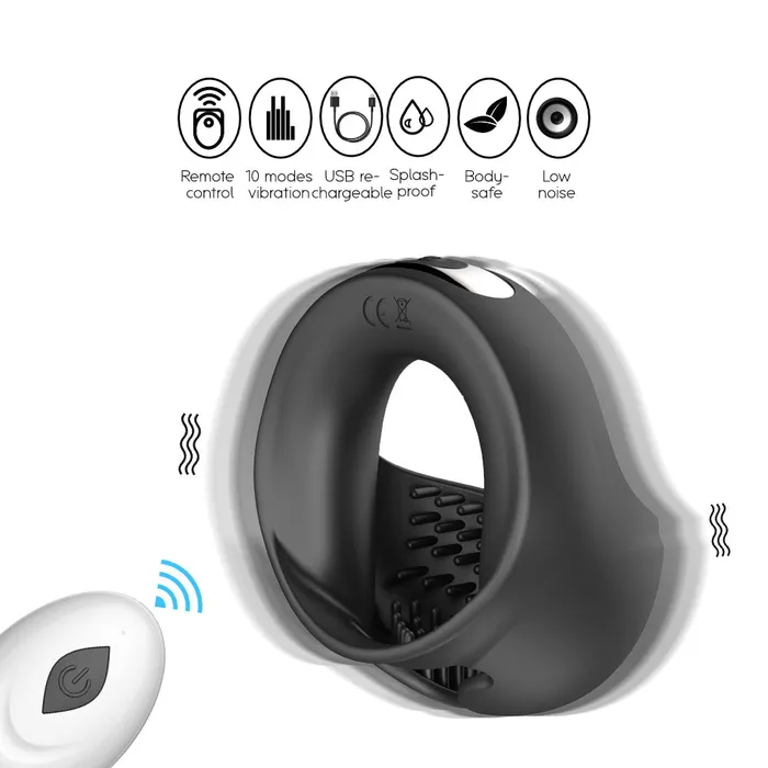 Male Sex Toys FRISKY BUSINESS SG Jules Vibrating Penis Ring