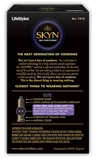 Male Sex Toys Lifestyles SKYN Elite Traveling Tickle Trunk