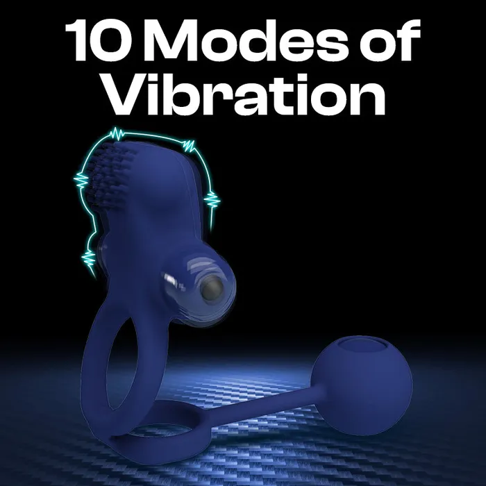 Male Sex Toys Throb Torque Dual Cock Ring with Weighing Bead FRISKY BUSINESS SG
