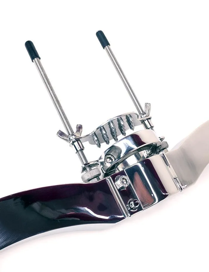 Male Sex Toys vendorunknown Ze Ultimate Humbler Stainless Steel Lockable Ball Pillory