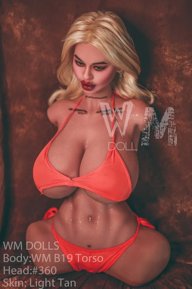 Male Sex Toys WM DOLL Pentrable Breast TORSO TPE Hailey WM DOLL