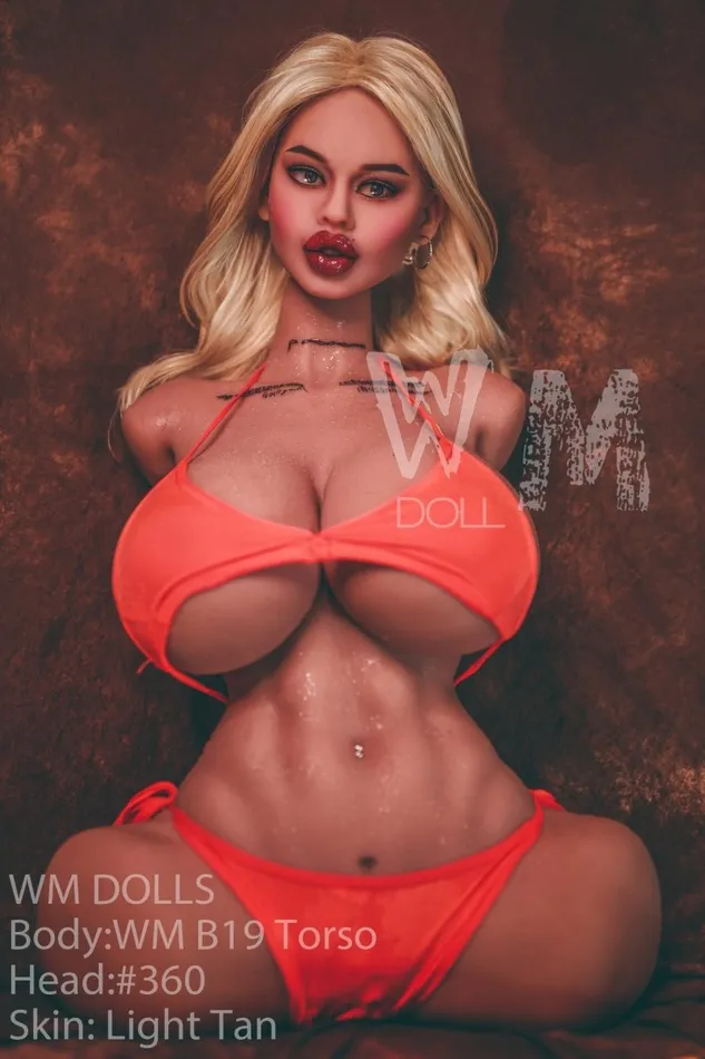 Male Sex Toys WM DOLL Pentrable Breast TORSO TPE Hailey WM DOLL