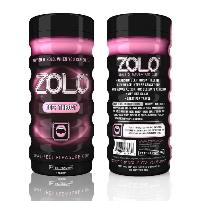 Male Sex Toys Zolo Zolo Deep Throat Cup Stroker