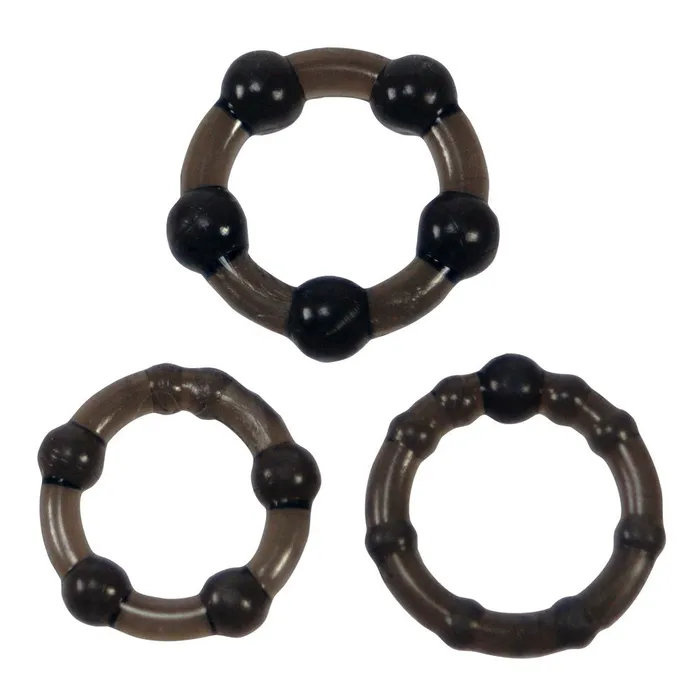 ME YOU US Male Sex Toys Easy Squeeze Cock Ring Triple Set