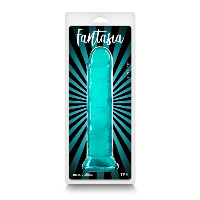 NS Novelties Vibrators Fantasia Upper 8 Dildo Teal