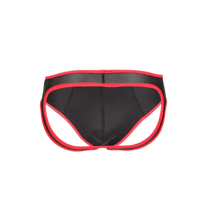 Ouch Anal Ouch Neoprene Jock Strap Red