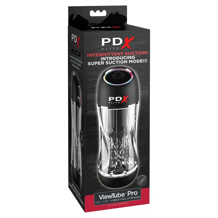 PDX Elite ViewTube Pro Super Suction Stroker PDX Brands Male Sex Toys
