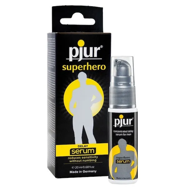Pjur Pjur Superhero Delay Serum 20ml Vibrators