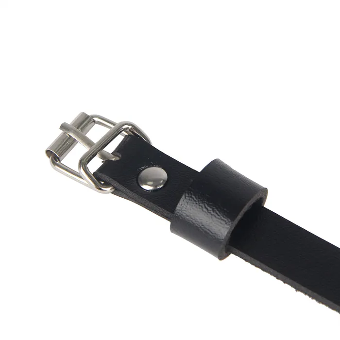 Restraints BDSM 1 Pc Black Leather Bondage Harness FRISKY BUSINESS SG