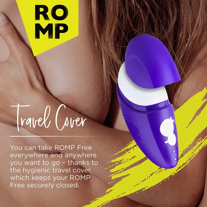 ROMP Free Clitoral Suction Stimulator FRISKY BUSINESS SG Female Sex Toys
