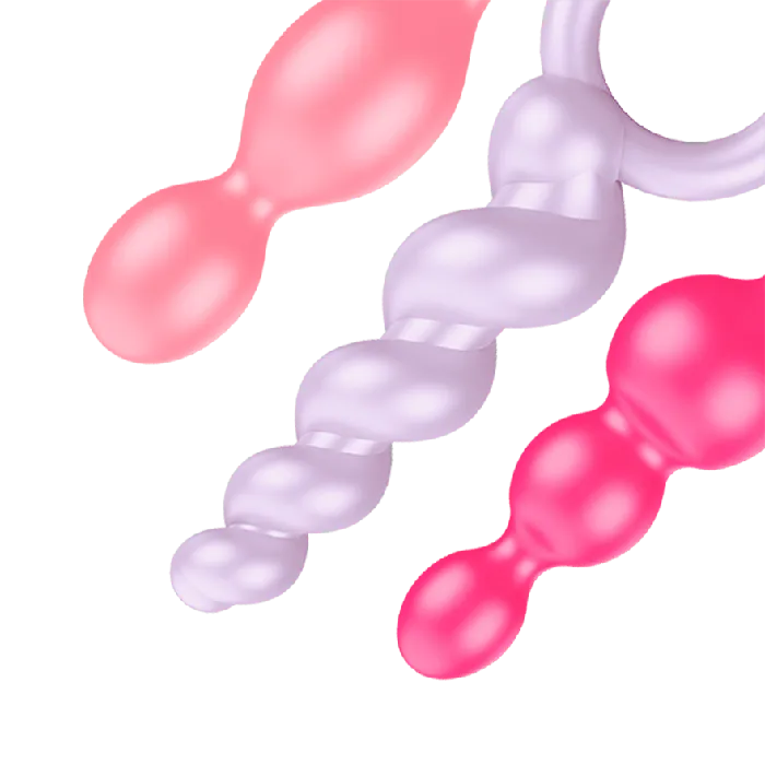 Satisfyer Booty Call Butt Plugs 3 Pack Colour Satisfyer Anal