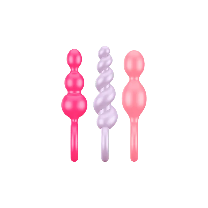Satisfyer Booty Call Butt Plugs 3 Pack Colour Satisfyer Anal