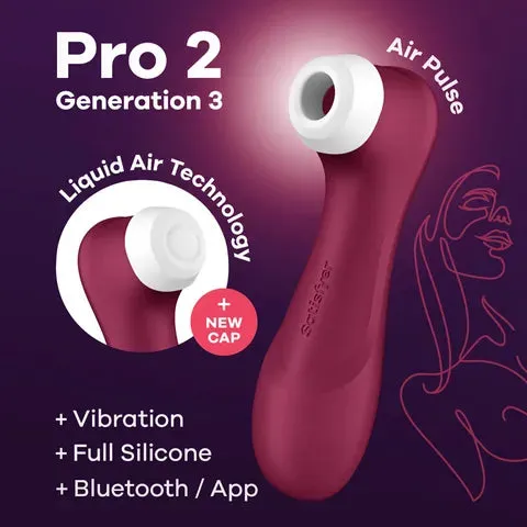 Satisfyer Pro 2 Gen 3 With App WITH ORGASMS GUARANTEE Satisfyer Male Sex Toys Satisfyer Pro 2 Gen 3 With App WITH ORGASMS GUARANTEE Satisfyer Male Sex Toys