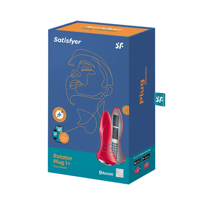 Satisfyer Vibrators Satisfyer Rotator Plug 1 Connect App Vibrator