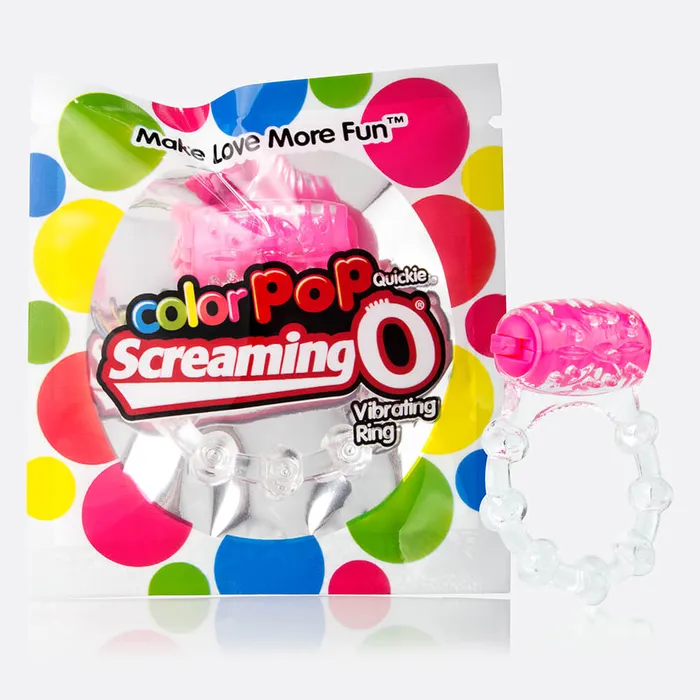 ScreamingO ColorPop Quickie Disposable Vibrating Ring Male Sex Toys