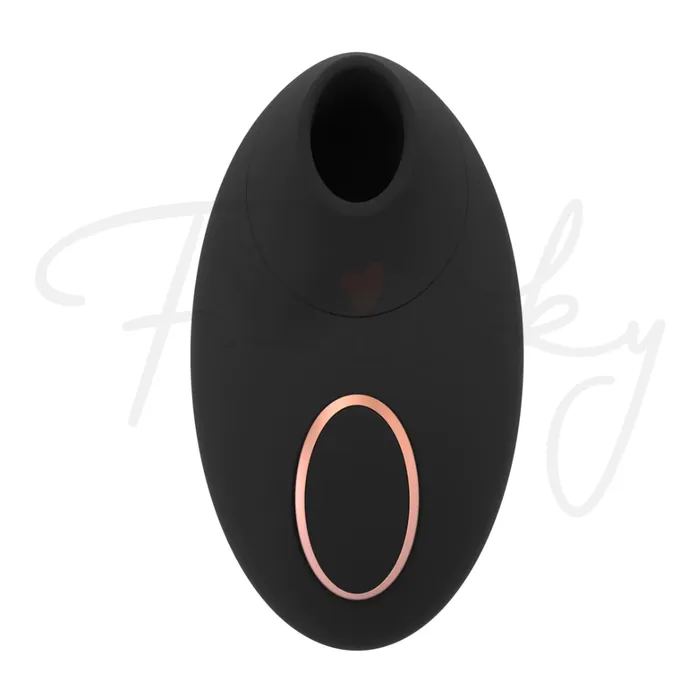 SHOTS Seductive Air Pulse Vibrator Black SHOTS Vibrators
