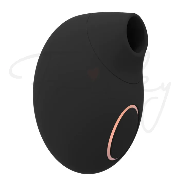 SHOTS Seductive Air Pulse Vibrator Black SHOTS Vibrators