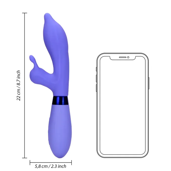 SHOTS SHOTS Silicone Pointed Rabbit Vibrator Vibrators