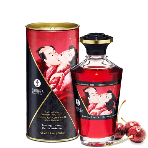 Shunga Warming Massage Oils 100 ml 35 fl oz Shunga Couples