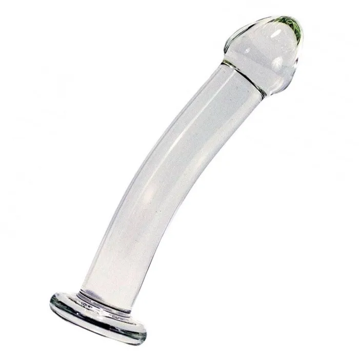 Strapon Compatible Clear Glass Dildo Crystal Delights Dildos