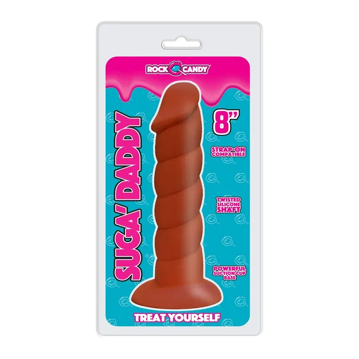 SugaDaddy 8in Dong Rock Candy Toys Dildos