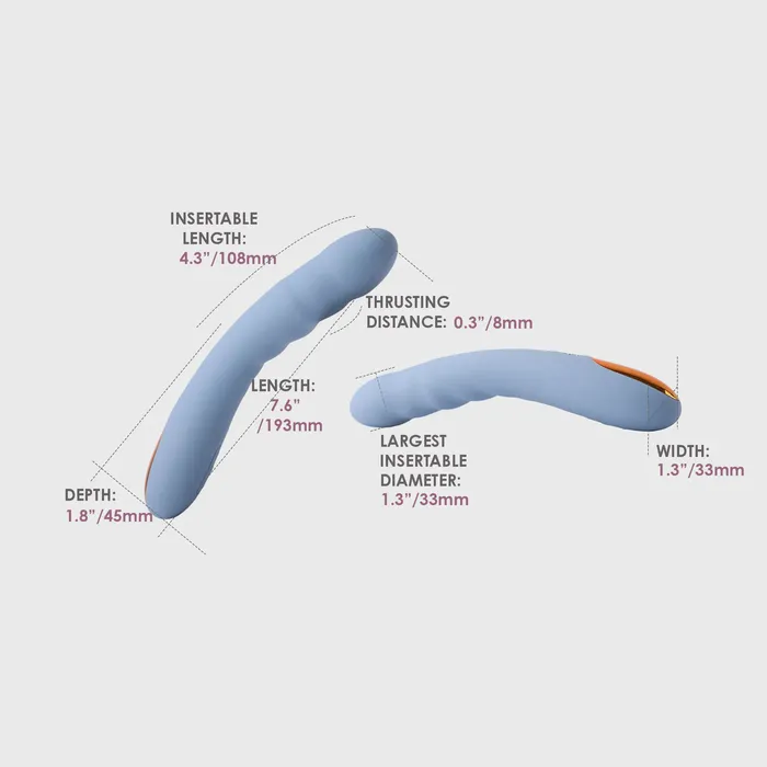 Svakom Ava Neo Interactive Thrusting Vibrator Svakom Female Sex Toys