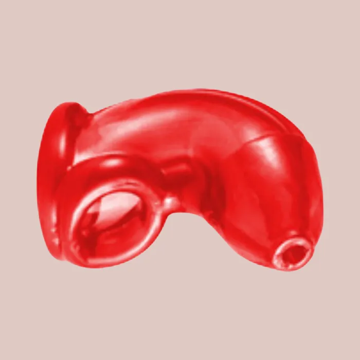 The Silicone Slide Chastity Cage House of Chastity Male Sex Toys