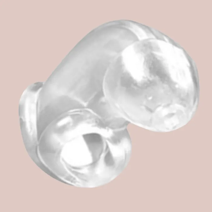 The Silicone Slide Chastity Cage House of Chastity Male Sex Toys