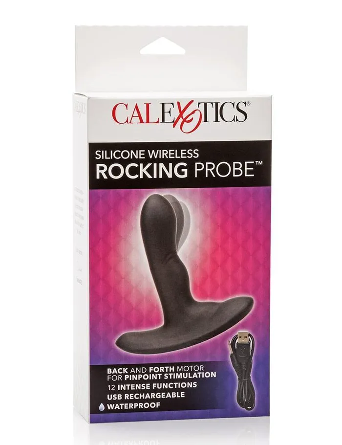 vendorunknown Anal Silicone Wireless Rocking Anal Probe