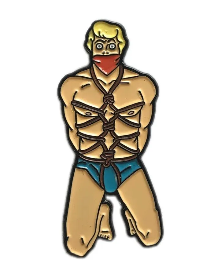 vendorunknown Vibrators Freddy Enamel Pin