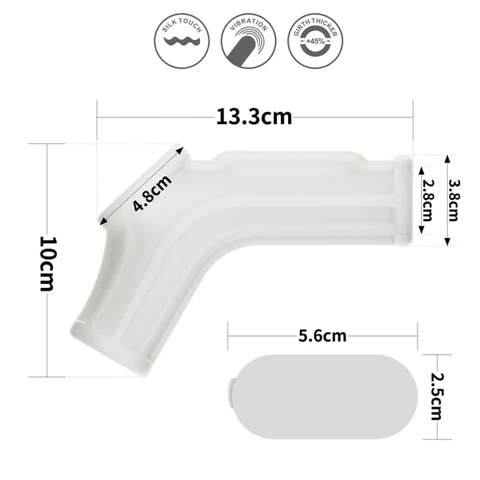 Vibrating Ridge Knights Ring with Scrotum Sleeve LOVETOY Male Sex Toys