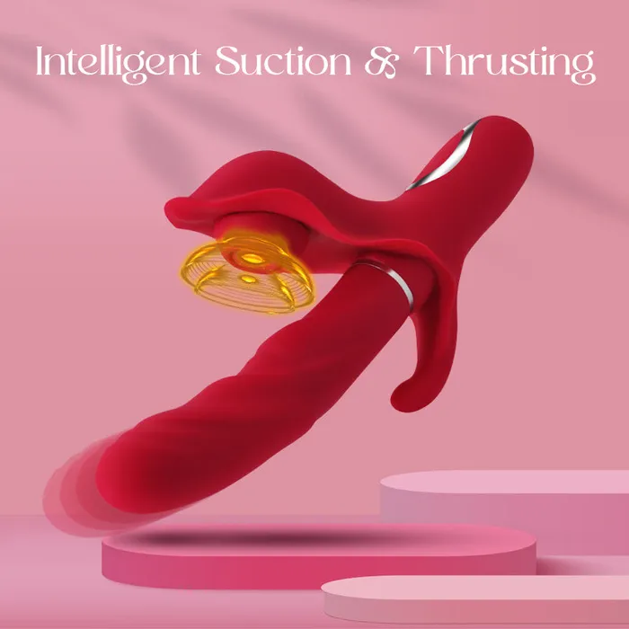 Vibrators Carnivorous Bliss Triple Stimulation Vibrator FRISKY BUSINESS SG