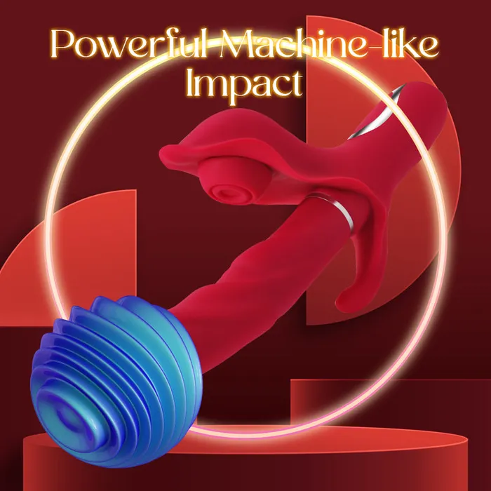 Vibrators Carnivorous Bliss Triple Stimulation Vibrator FRISKY BUSINESS SG