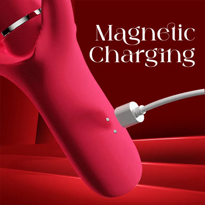 Vibrators Carnivorous Bliss Triple Stimulation Vibrator FRISKY BUSINESS SG