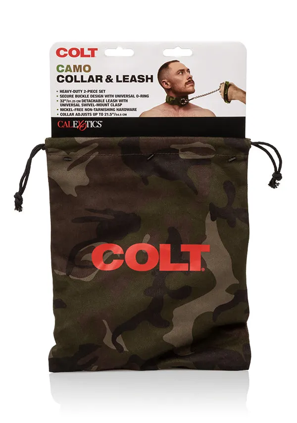 Vibrators COLT Gear COLT Camo Collar Leash