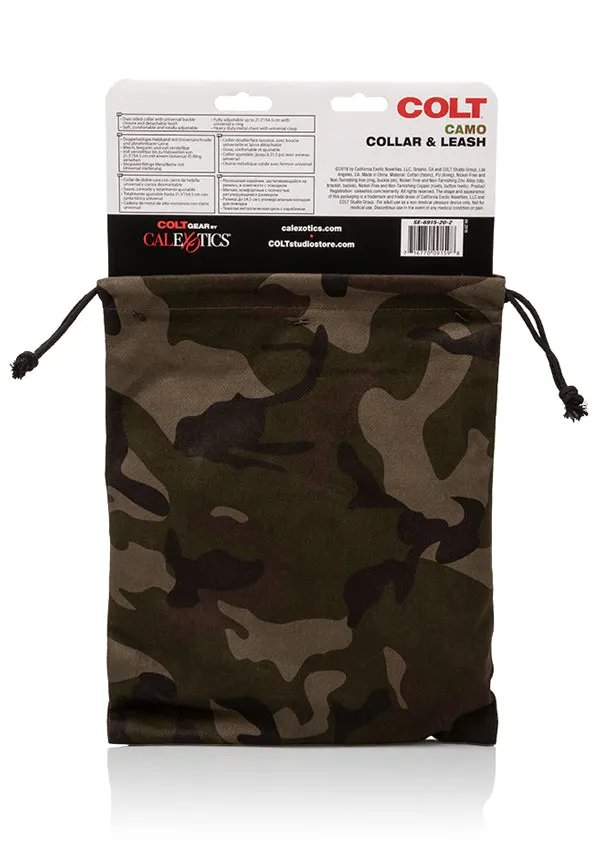 Vibrators COLT Gear COLT Camo Collar Leash Vibrators COLT Gear COLT Camo Collar Leash
