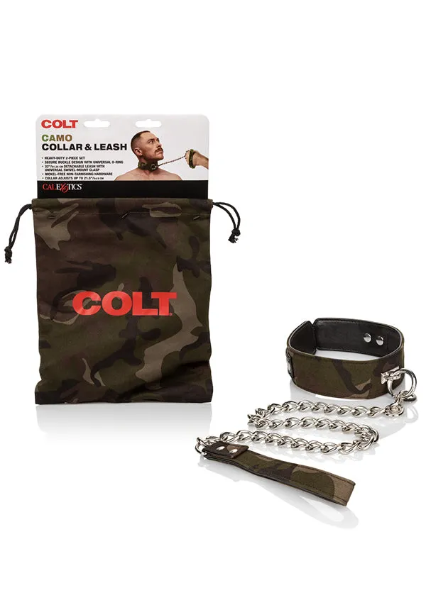 Vibrators COLT Gear COLT Camo Collar Leash Vibrators COLT Gear COLT Camo Collar Leash